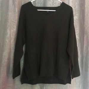 Deep Olive Green Sweater